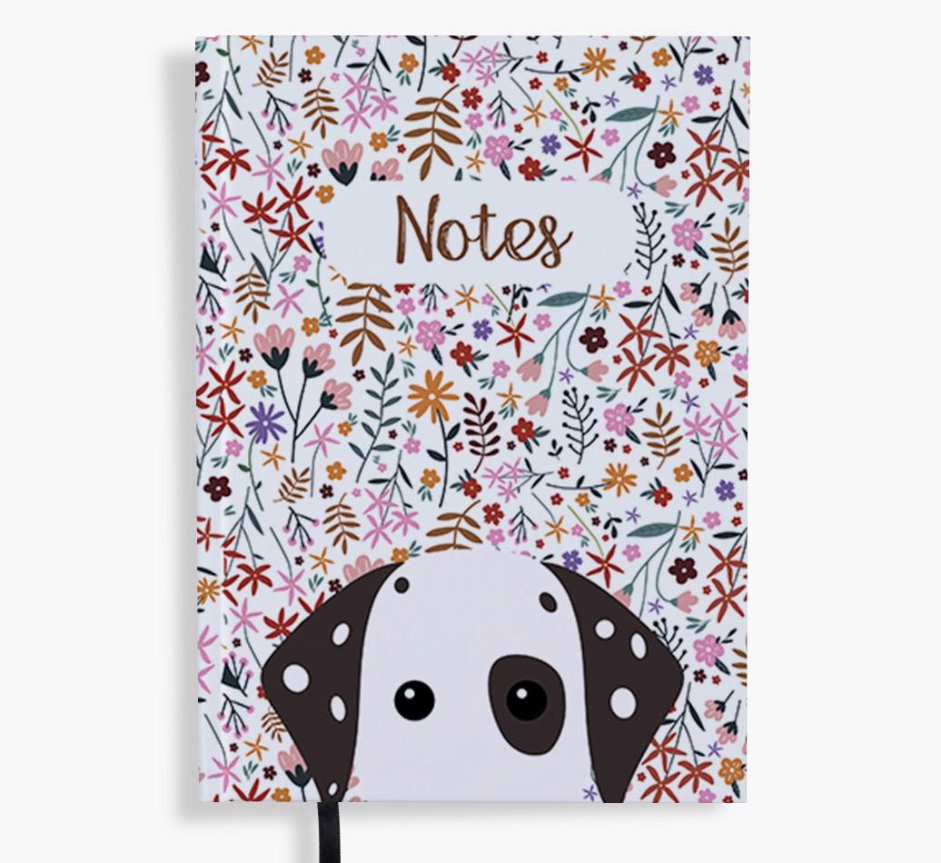 Floral Notes: Personalised {breedFullName} Notebook