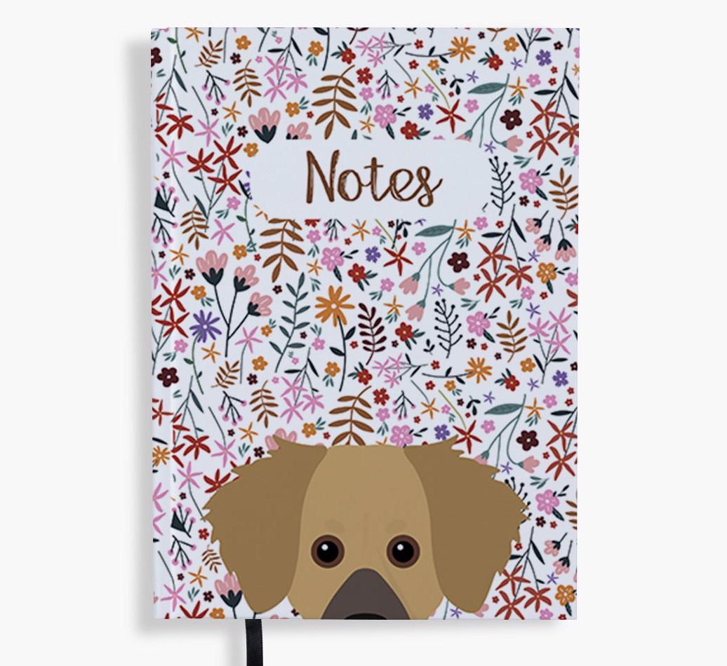 Floral Notes: Personalised {breedFullName} Notebook