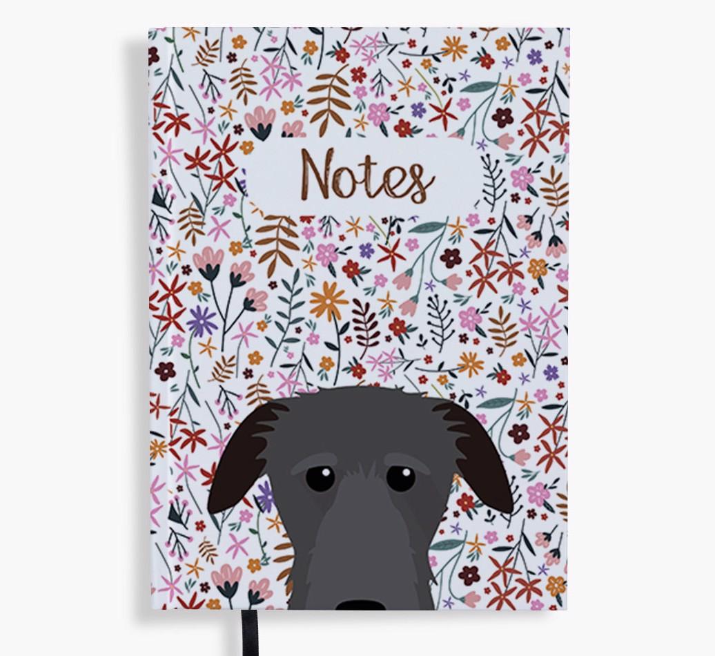 Floral Notes: Personalised {breedFullName} Notebook