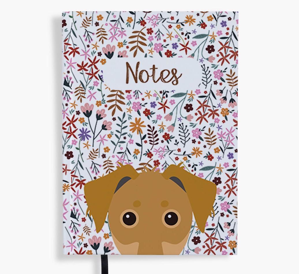 Floral Notes: Personalised {breedFullName} Notebook