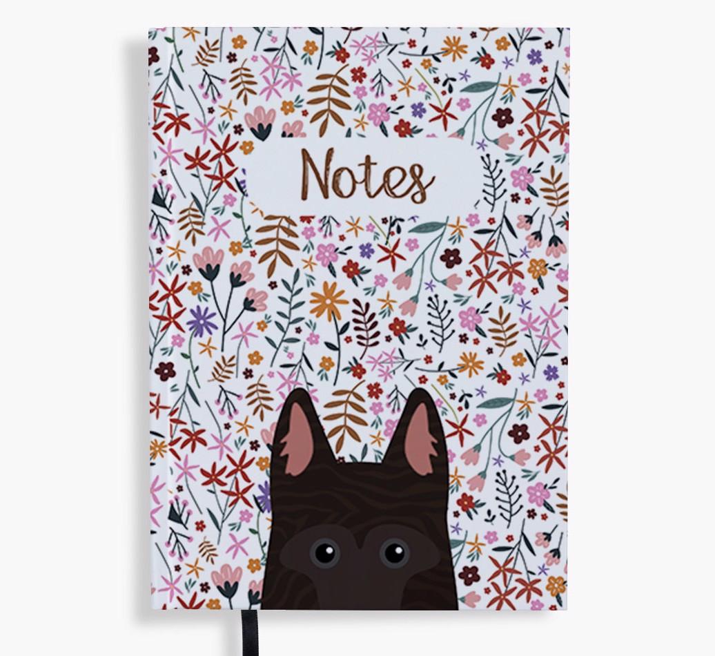 Floral Notes: Personalised {breedFullName} Notebook