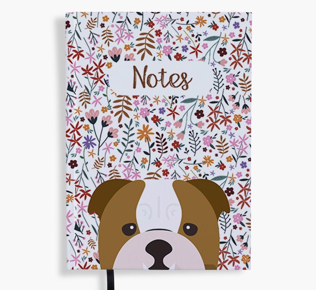 Floral Notes: Personalised {breedFullName} Notebook