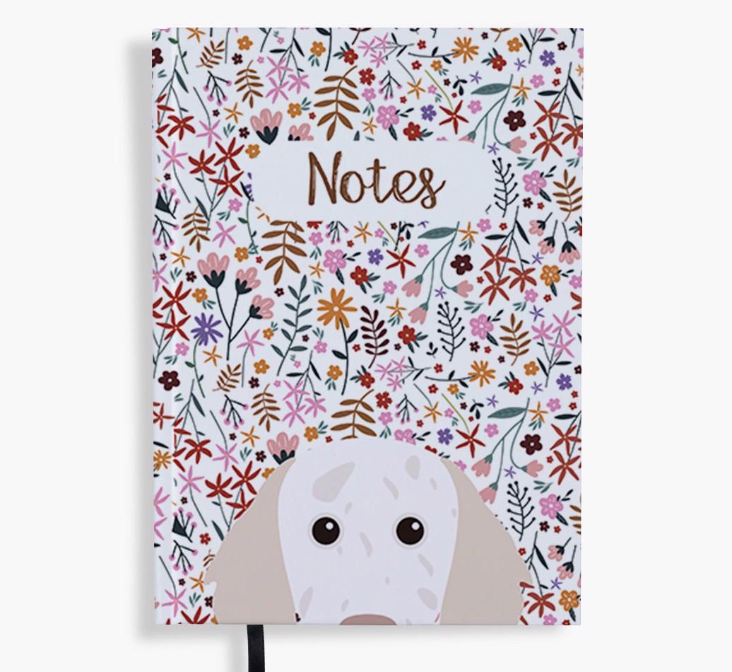 Floral Notes: Personalised {breedFullName} Notebook