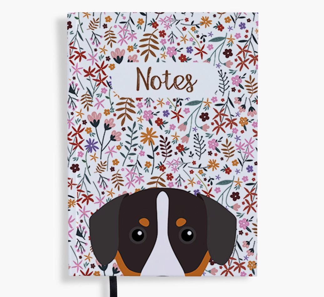 Floral Notes: Personalised {breedFullName} Notebook