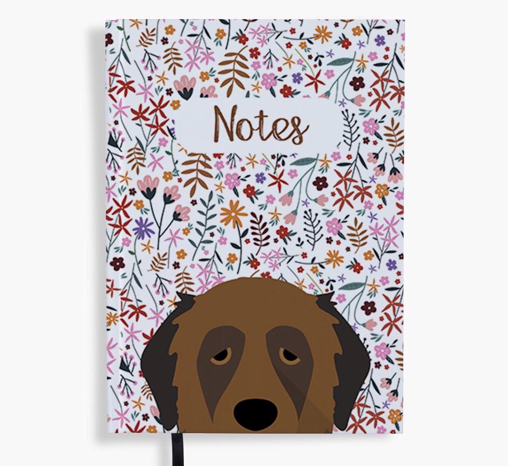 Floral Notes: Personalised {breedFullName} Notebook