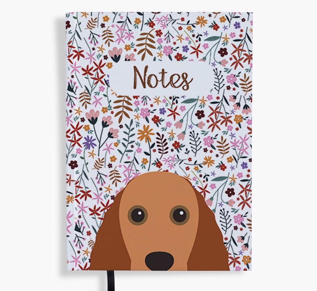 Floral Notes: Personalised {breedFullName} Notebook