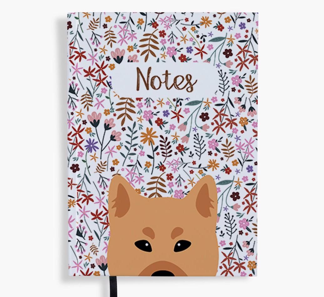Floral Notes: Personalised {breedFullName} Notebook
