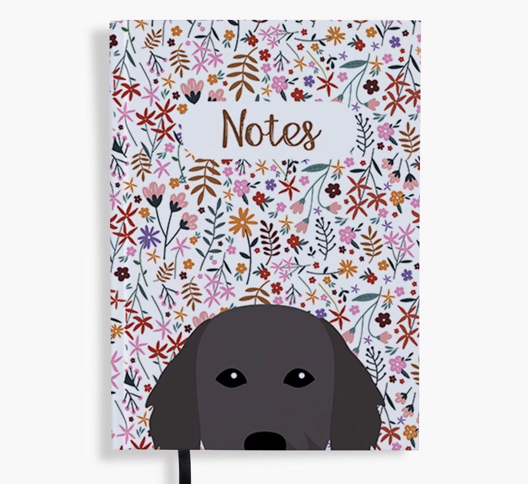 Floral Notes: Personalised {breedFullName} Notebook