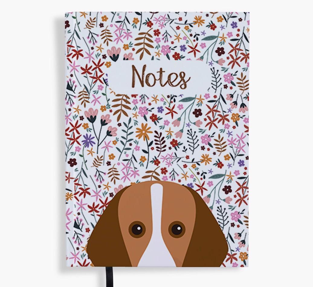 Floral Notes: Personalised {breedFullName} Notebook
