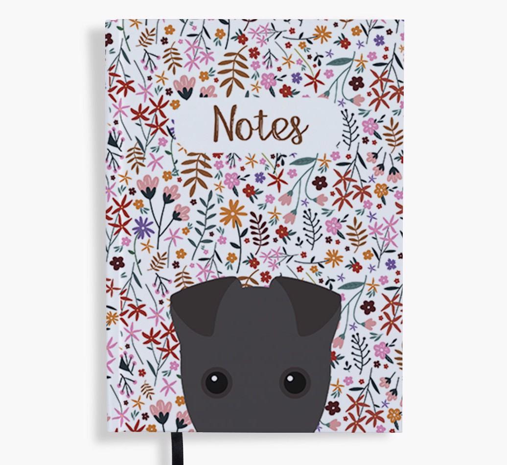 Floral Notes: Personalised {breedFullName} Notebook