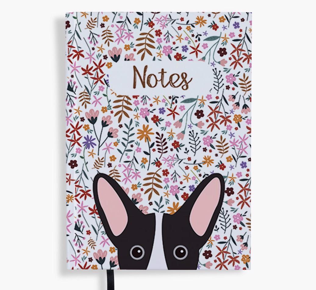 Floral Notes: Personalised {breedFullName} Notebook