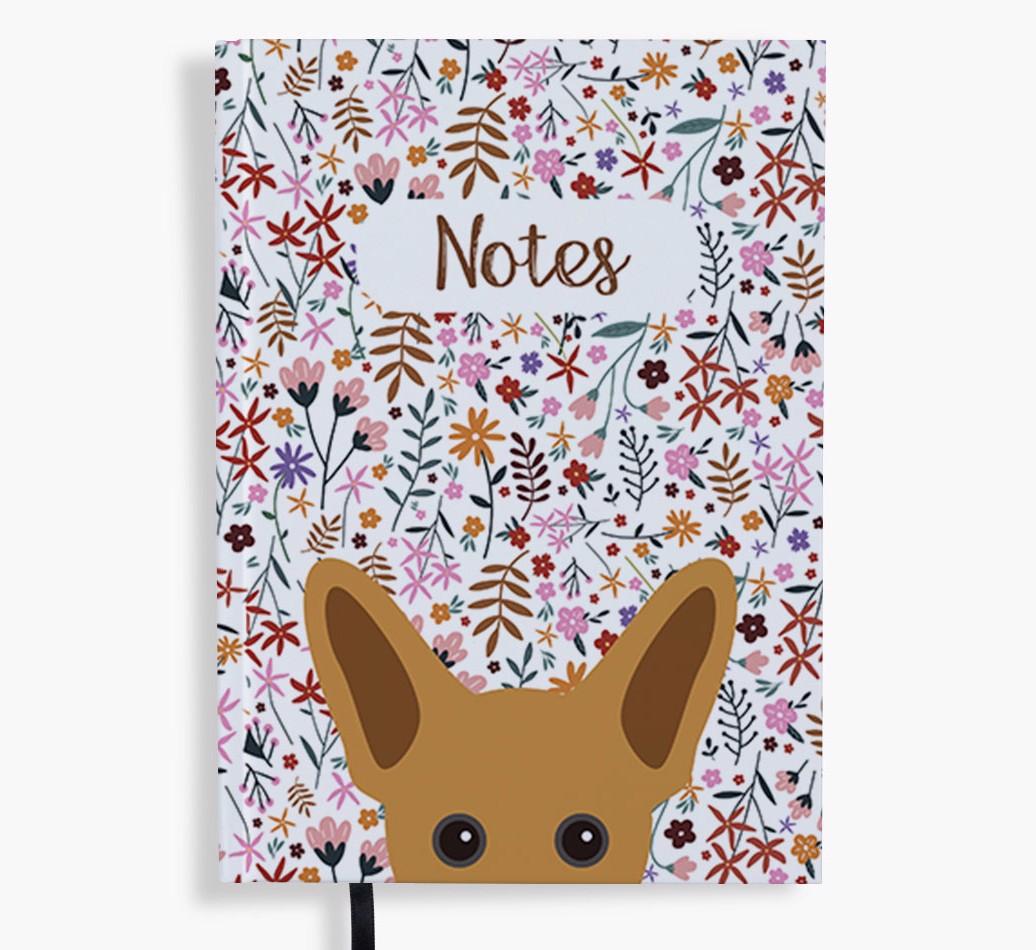 Floral Notes: Personalised {breedFullName} Notebook