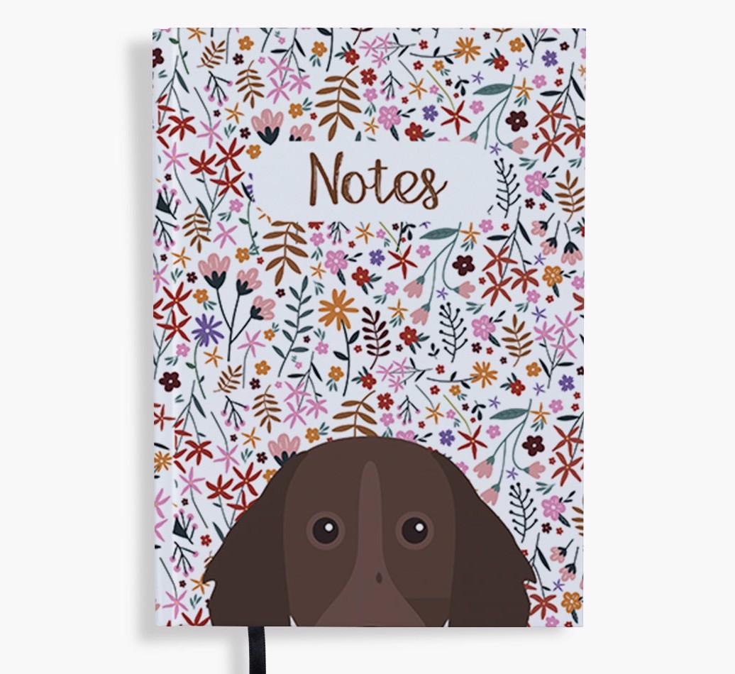 Floral Notes: Personalised {breedFullName} Notebook
