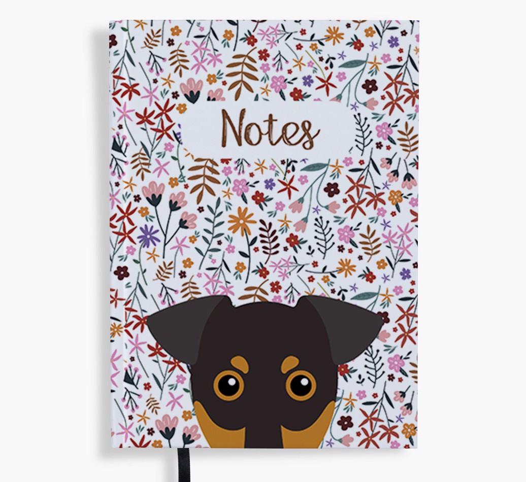 Floral Notes: Personalised {breedFullName} Notebook