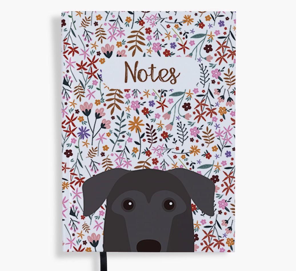Floral Notes: Personalised {breedFullName} Notebook