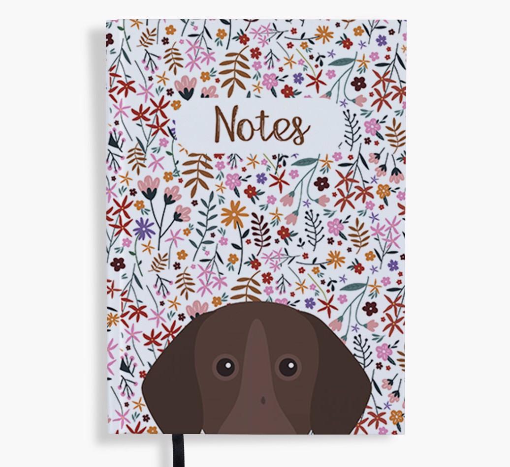 Floral Notes: Personalised {breedFullName} Notebook