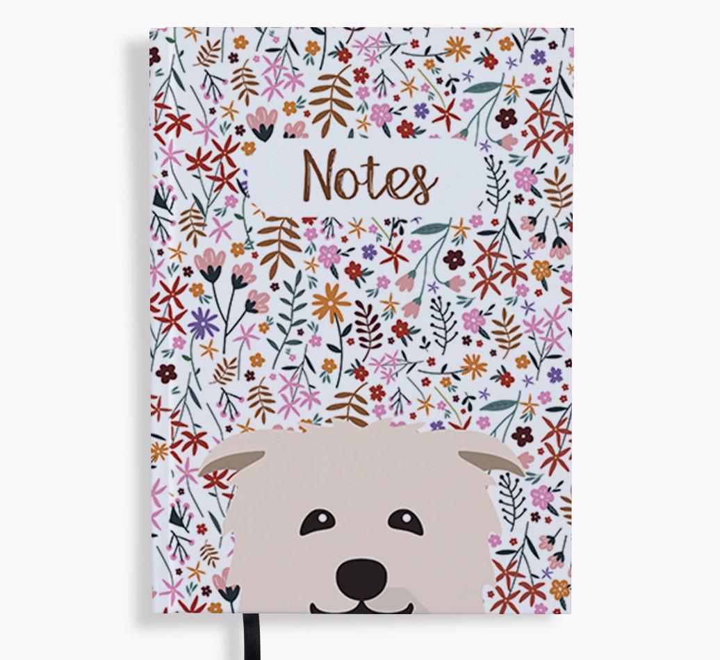 Floral Notes: Personalised {breedFullName} Notebook