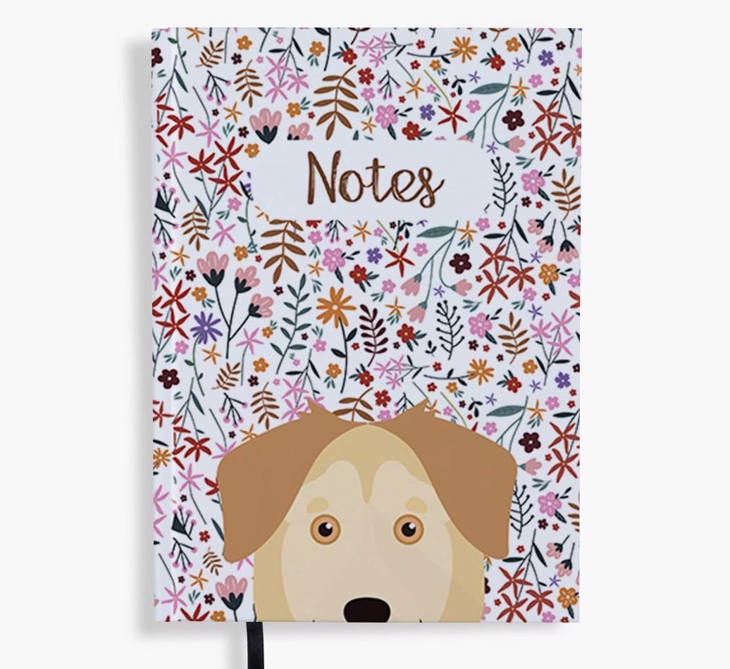 Floral Notes: Personalised {breedFullName} Notebook