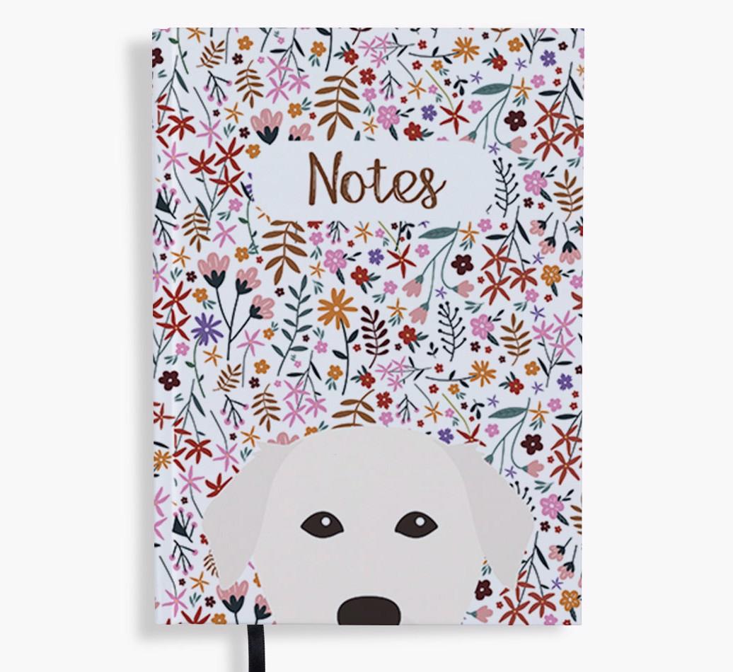 Floral Notes: Personalised {breedFullName} Notebook