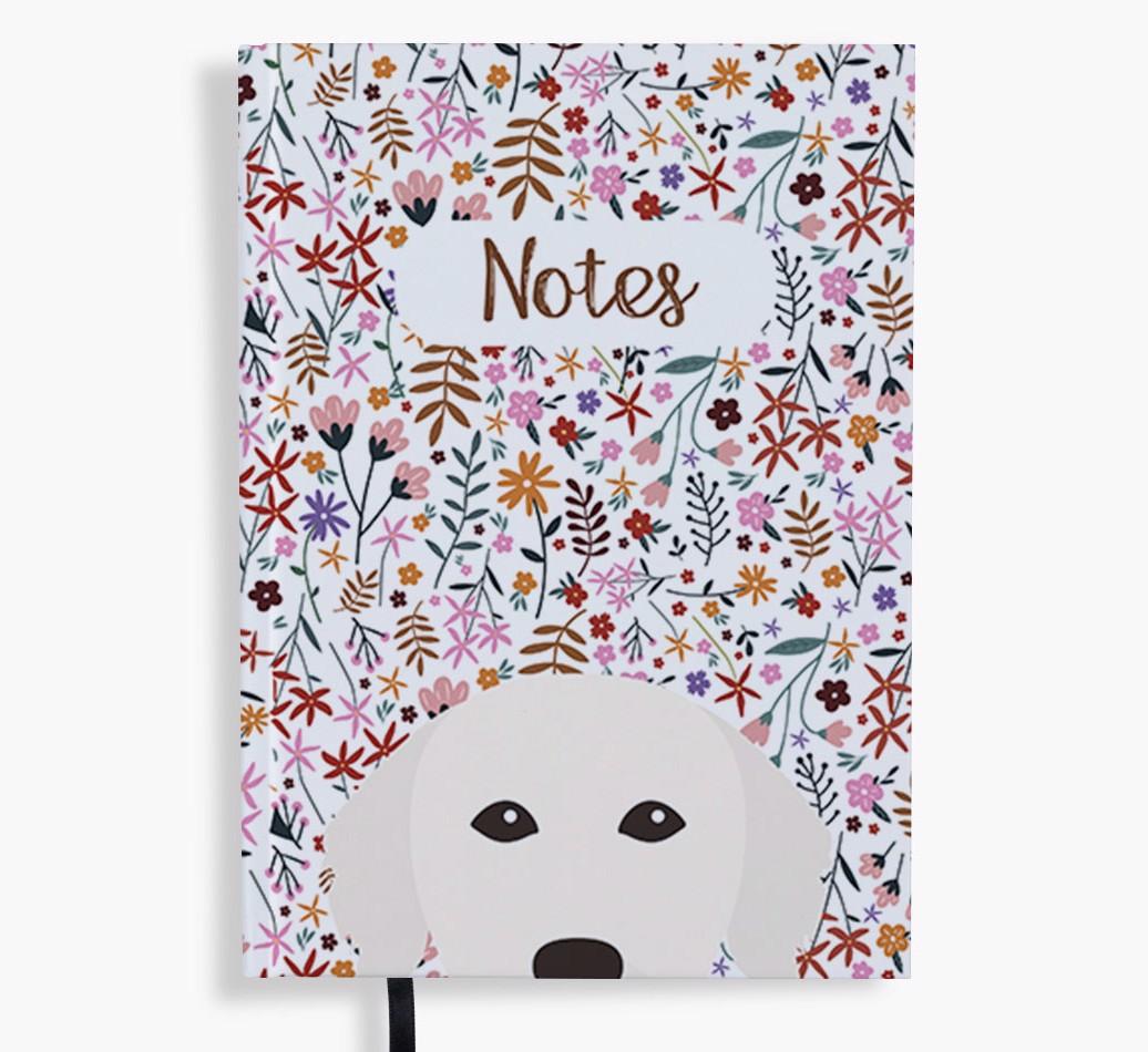 Floral Notes: Personalised {breedFullName} Notebook