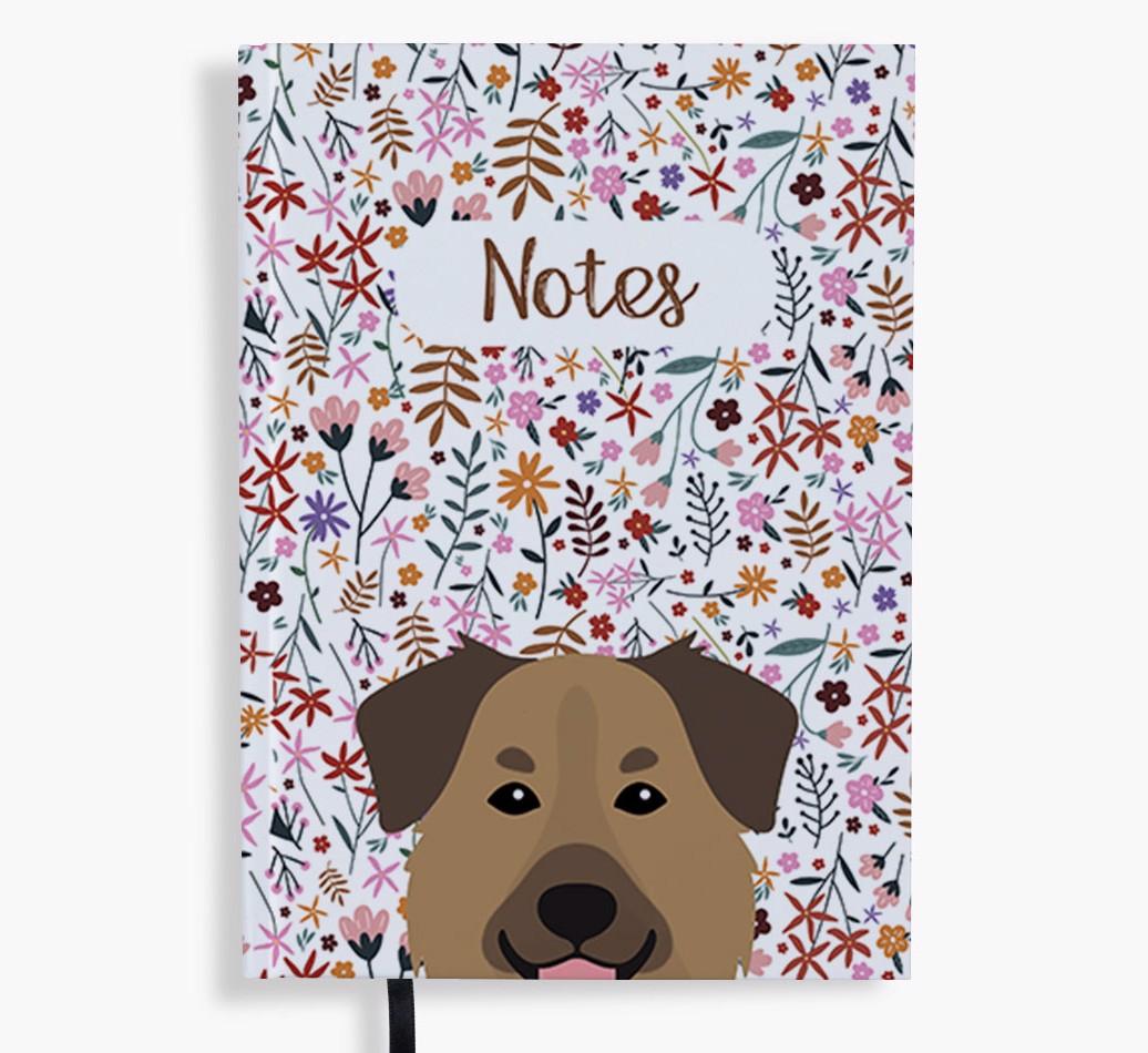 Floral Notes: Personalised {breedFullName} Notebook