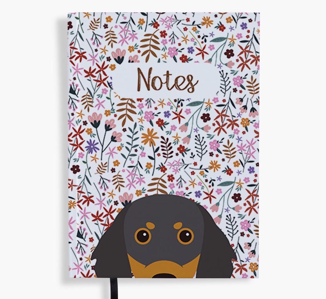 Floral Notes: Personalised {breedFullName} Notebook