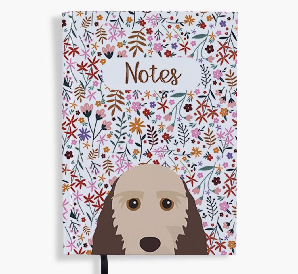 Floral Notes: Personalised {breedFullName} Notebook