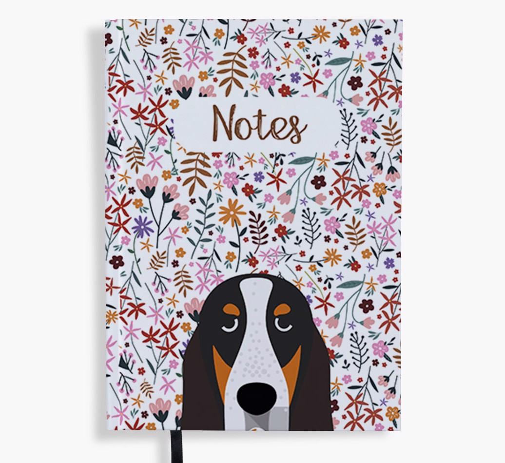 Floral Notes: Personalised {breedFullName} Notebook