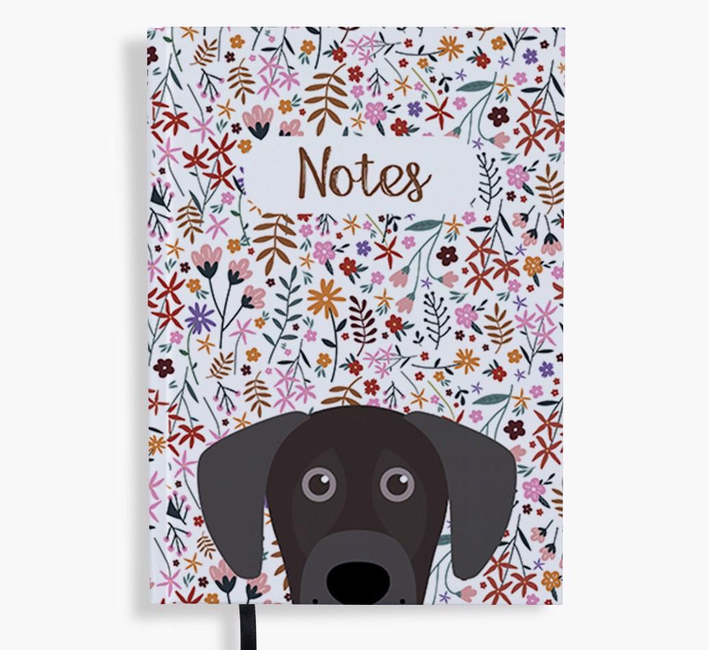 Floral Notes: Personalised {breedFullName} Notebook