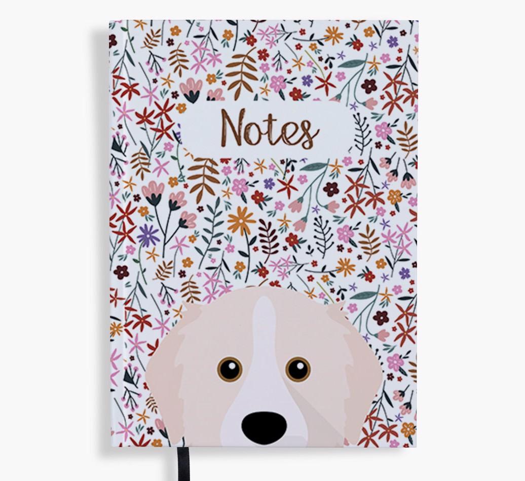 Floral Notes: Personalised {breedFullName} Notebook