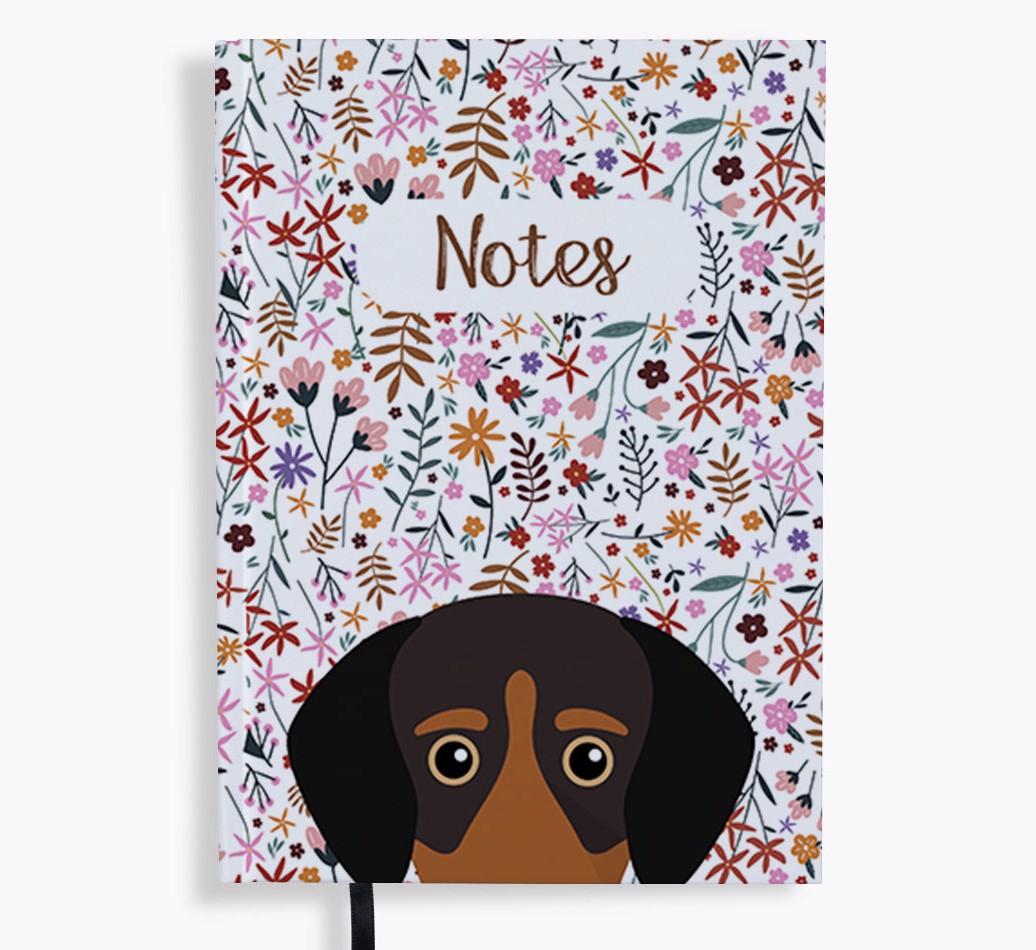 Floral Notes: Personalised {breedFullName} Notebook