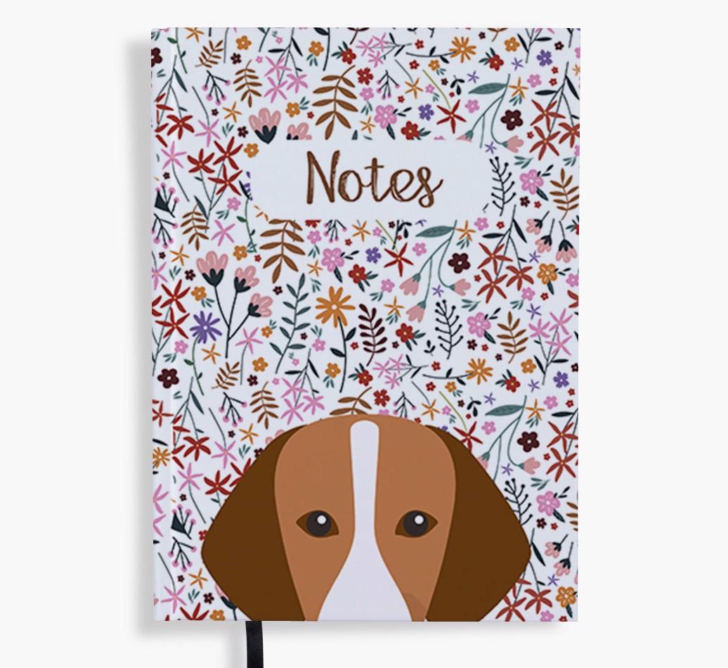 Floral Notes: Personalised {breedFullName} Notebook