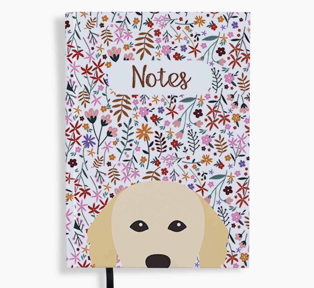 Floral Notes: Personalised {breedFullName} Notebook