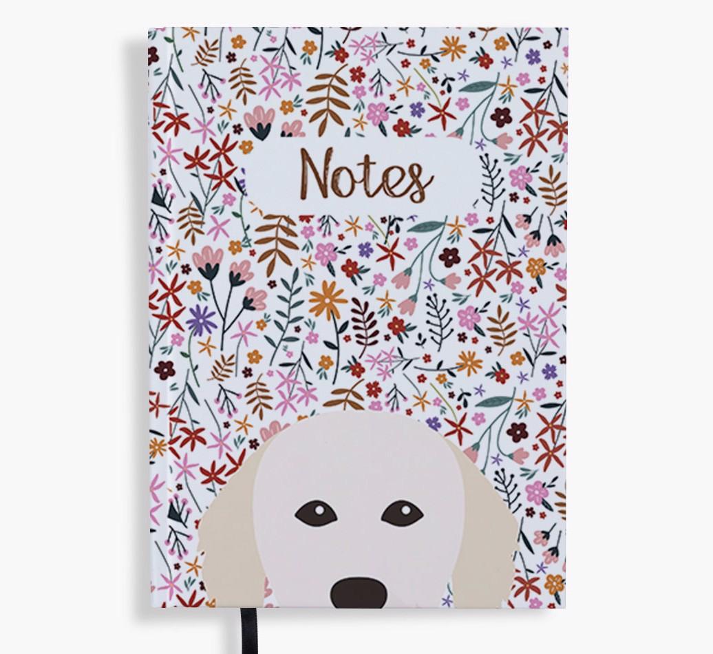 Floral Notes: Personalised {breedFullName} Notebook