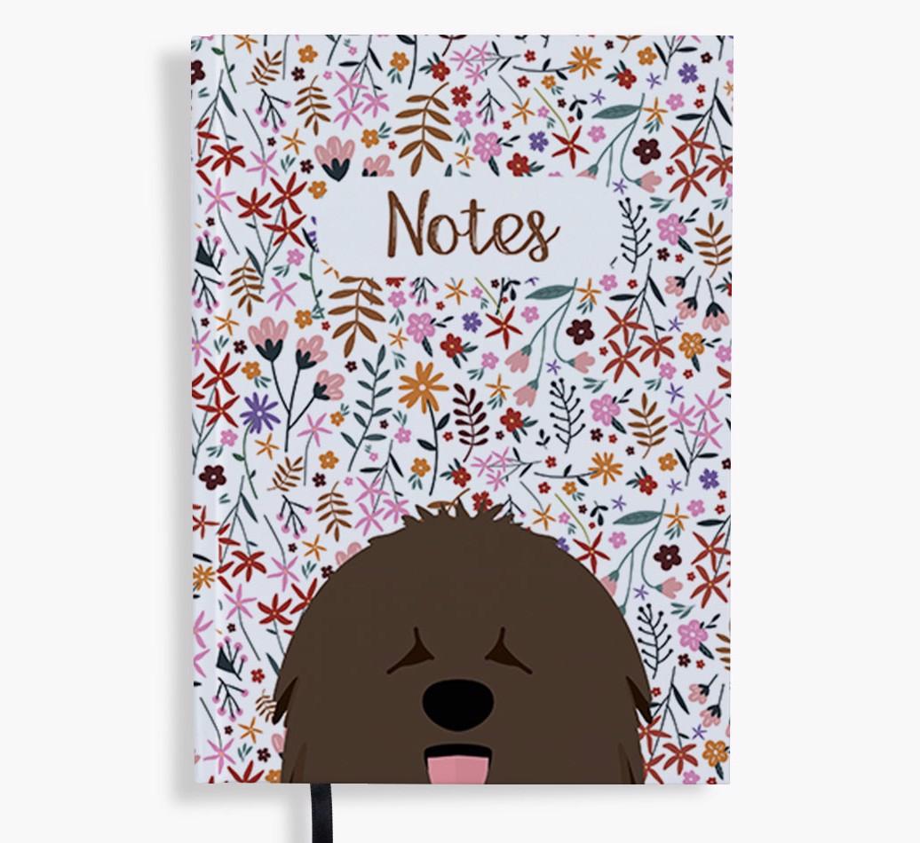 Floral Notes: Personalised {breedFullName} Notebook