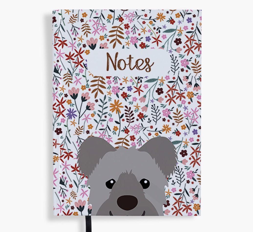 Floral Notes: Personalised {breedFullName} Notebook