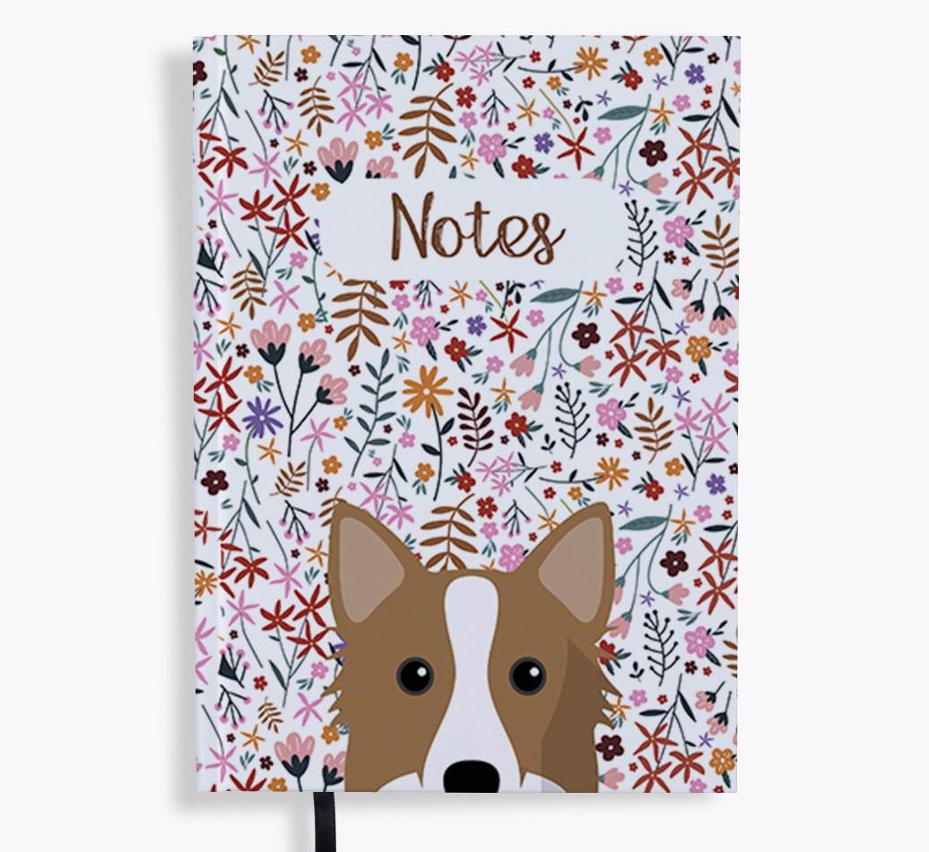Floral Notes: Personalised {breedFullName} Notebook