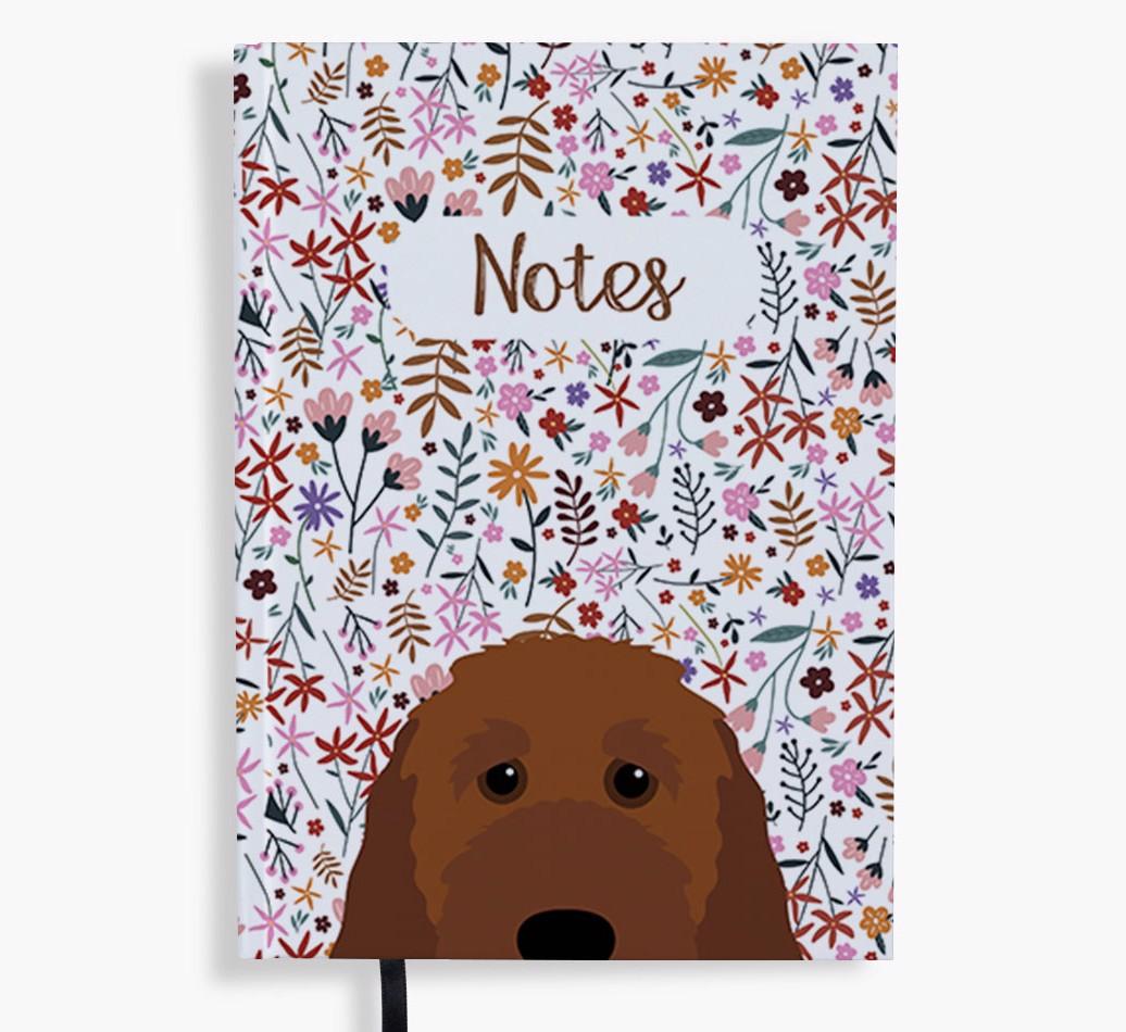 Floral Notes: Personalised {breedFullName} Notebook