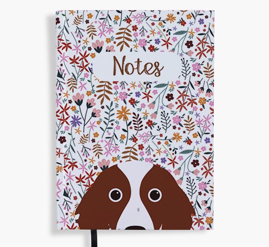 Floral Notes: Personalised {breedFullName} Notebook