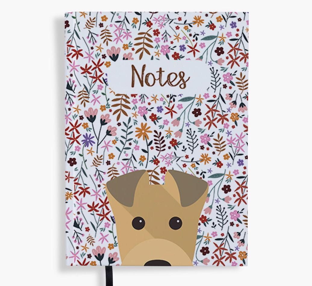 Floral Notes: Personalised {breedFullName} Notebook