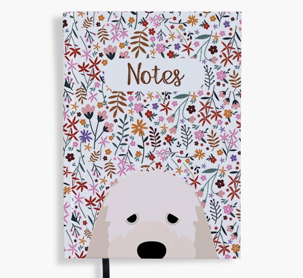 Floral Notes: Personalised {breedFullName} Notebook