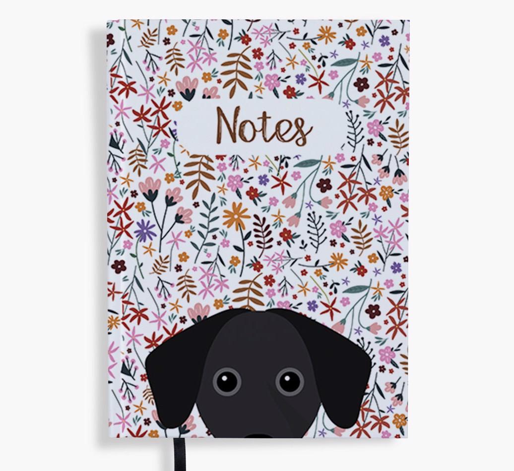 Floral Notes: Personalised {breedFullName} Notebook