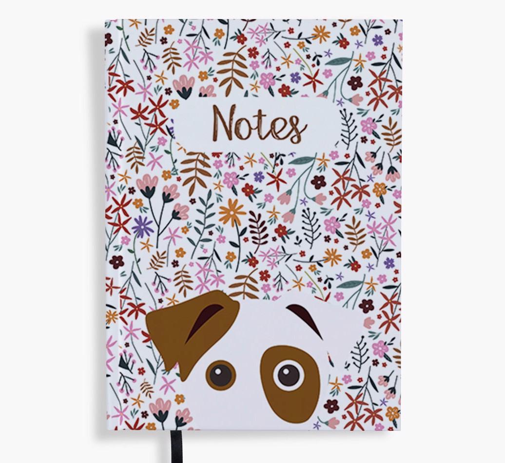 Floral Notes: Personalised {breedFullName} Notebook