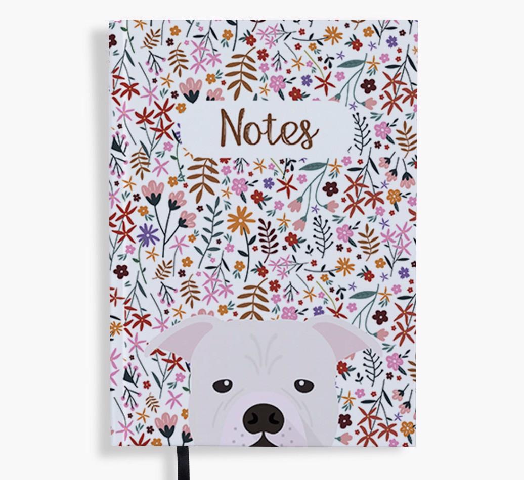 Floral Notes: Personalised {breedFullName} Notebook