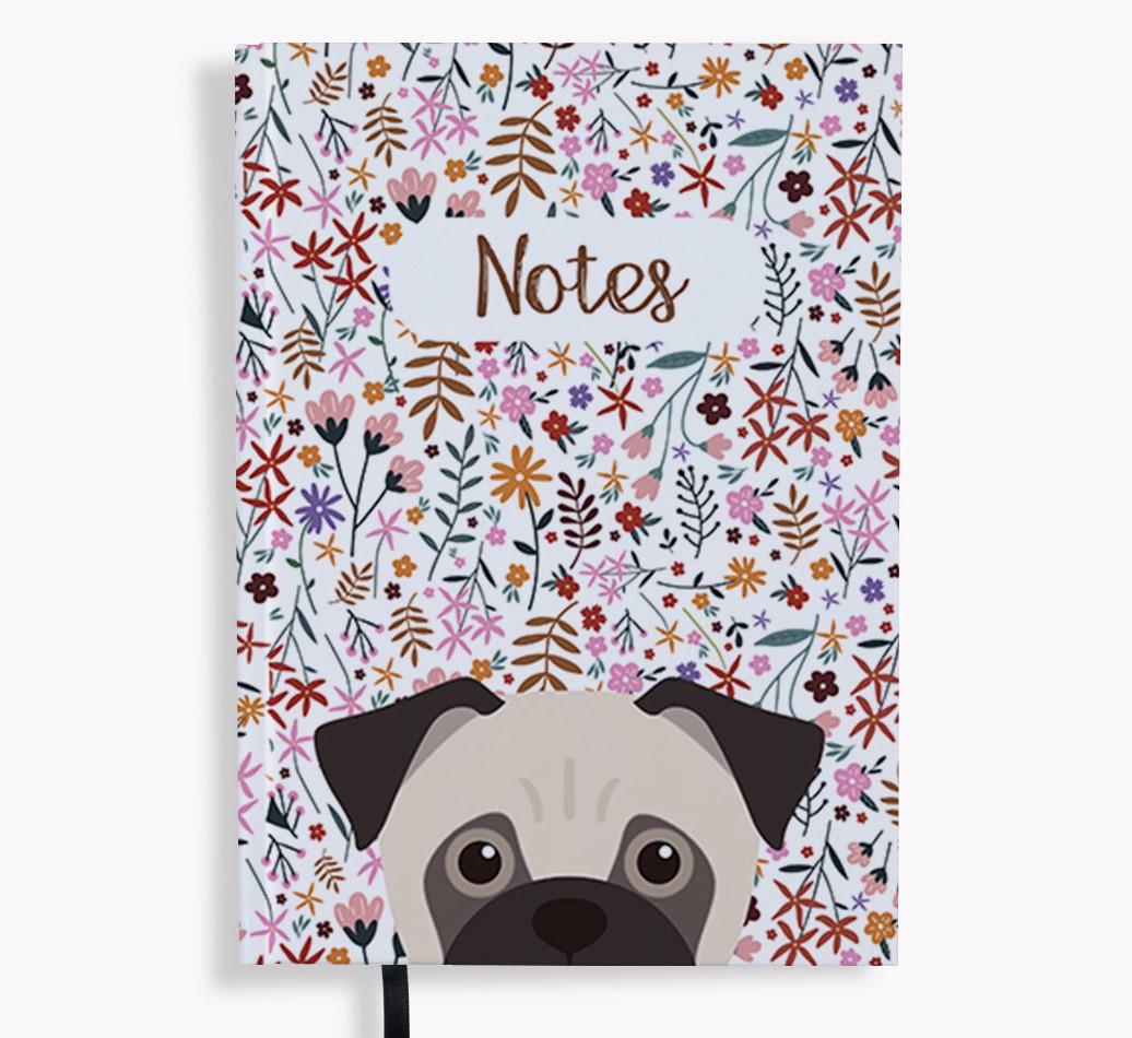 Floral Notes: Personalised {breedFullName} Notebook