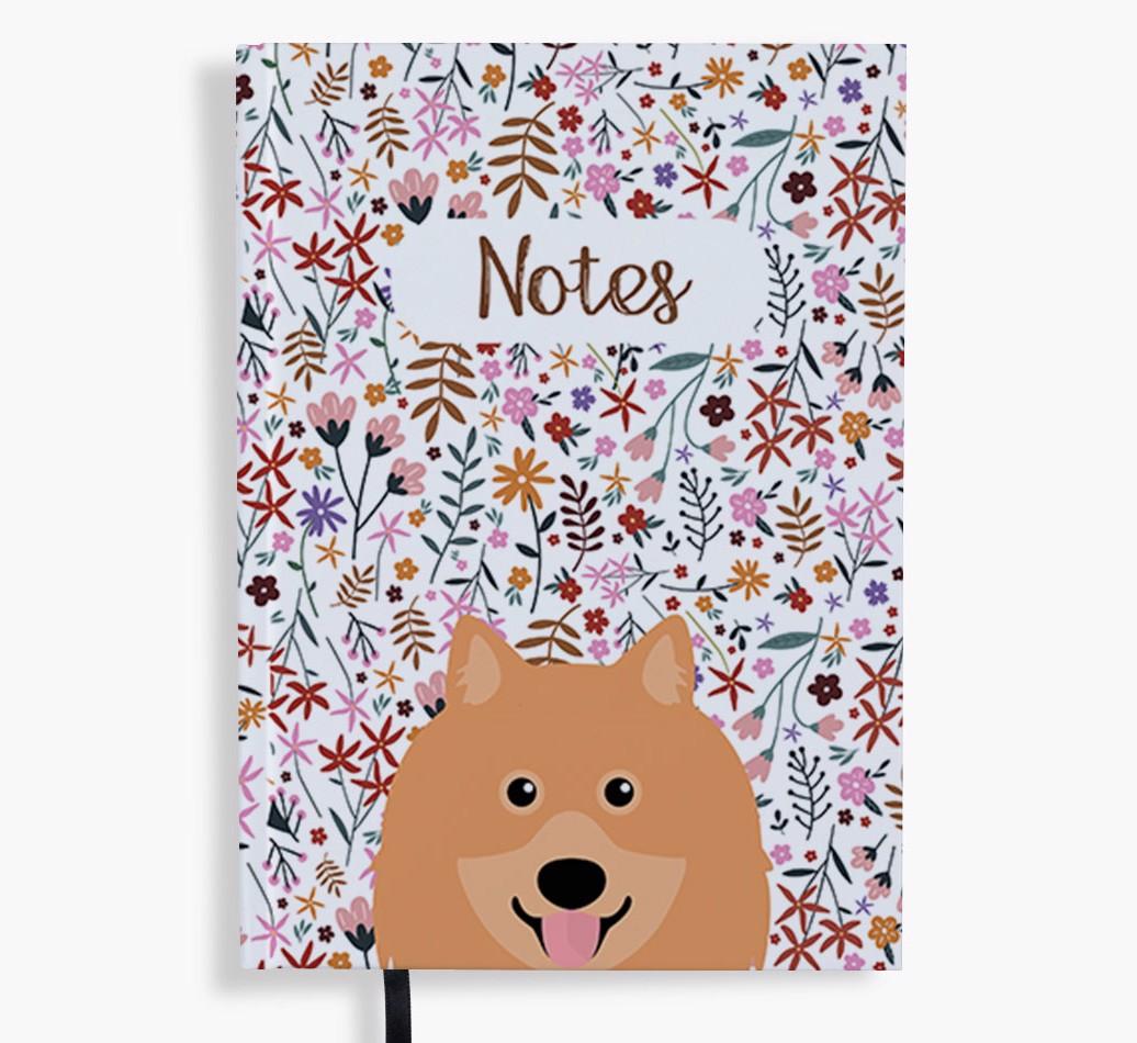 Floral Notes: Personalised {breedFullName} Notebook
