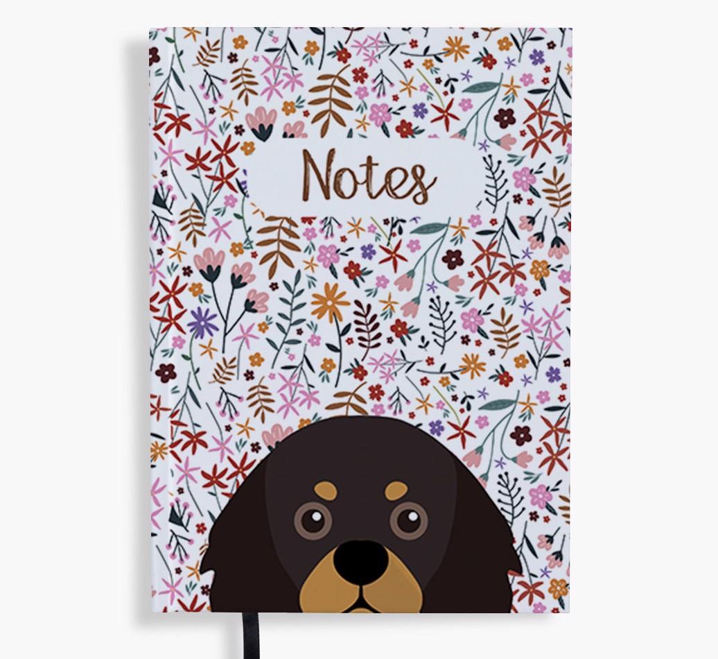 Floral Notes: Personalised {breedFullName} Notebook
