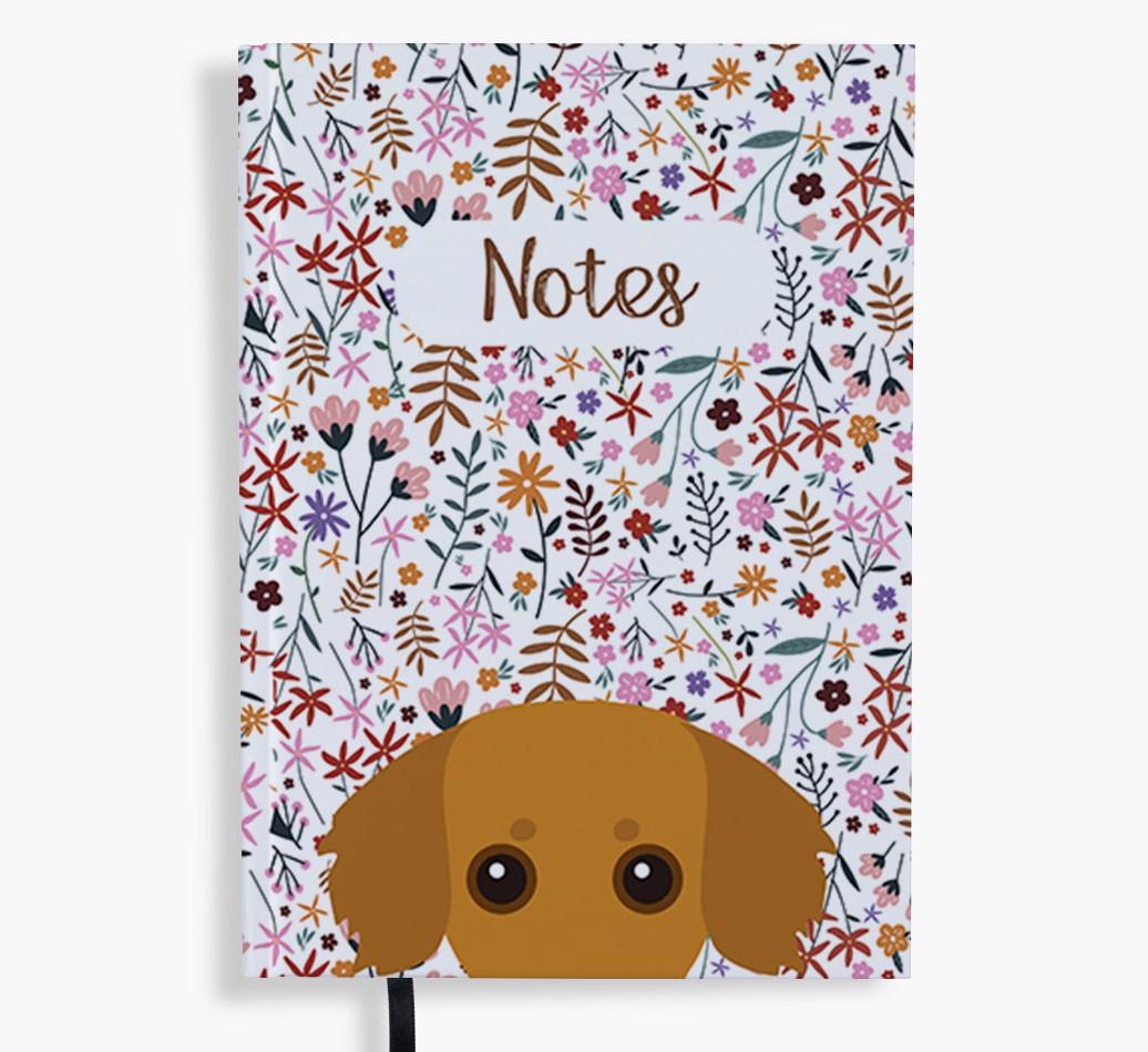 Floral Notes: Personalised {breedFullName} Notebook