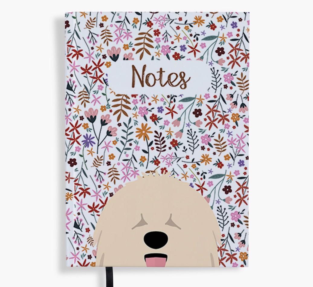 Floral Notes: Personalised {breedFullName} Notebook