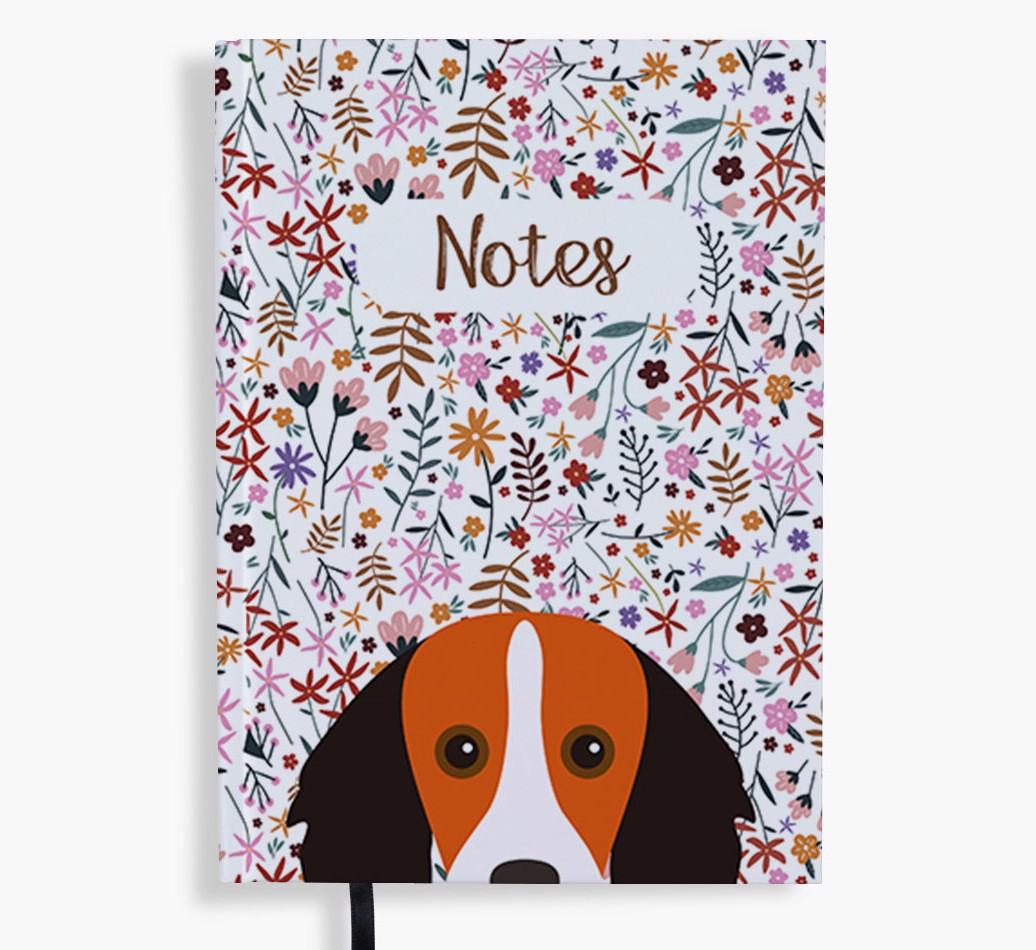 Floral Notes: Personalised {breedFullName} Notebook